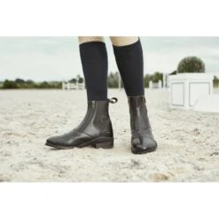 Dublin Women's Evolution Double Zip Front Paddock Boots - Black -Ovation Sale Shop 308273 800 800