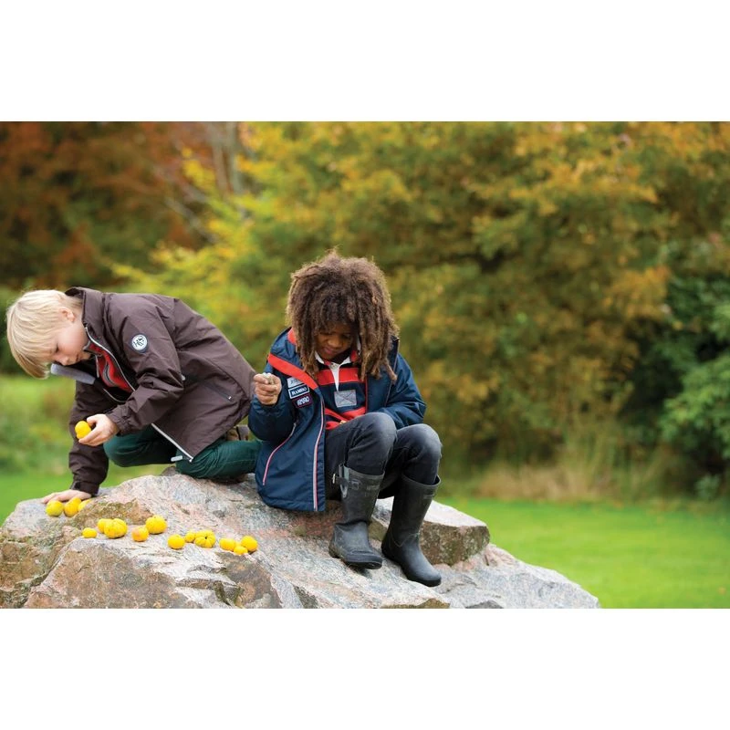 Horseware Kids' Corrib Jacket - Chocolate 3 Horseware Kids' Corrib Jacket - Chocolate - Image 3