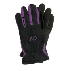 Ovation Polar Suede Fleece Glove - Black/Purple 3 Ovation Polar Suede Fleece Glove - Black/Purple -Ovation Sale Shop 345672 800 800