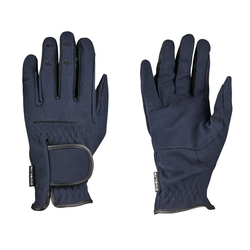 Dublin Everyday Mighty Grip Riding Gloves - Navy 1 Dublin Everyday Mighty Grip Riding Gloves - Navy