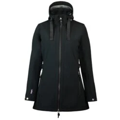 Horze Women's Freya Long Softshell Jacket - Black -Ovation Sale Shop 347746 800 800
