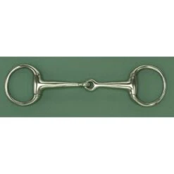 Albacon Jointed Eggbutt Bradoon - German Silver