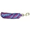 Western Rawhide 10' Poly Lead W/Brass Plated Snap - Fuchsia/Purple/Turquoise -Ovation Sale Shop 360306 800 800