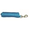 Western Rawhide 10' Poly Lead W/Brass Plated Snap - Turquoise -Ovation Sale Shop 360575 800 800