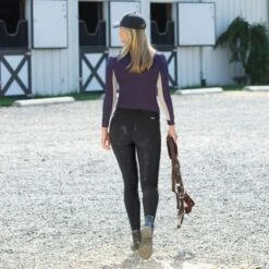 Horze Women's Grand Prix Full Seat Breeches - Black -Ovation Sale Shop 376378 800 800