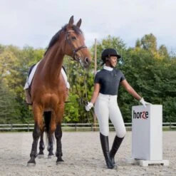 Horze Women's Blaire Short Sleeved Sun Show Shirt - Dark Navy -Ovation Sale Shop 376810 800 800