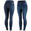 Horze Women's Kaia Highwaist Denim Silicone Full Seat Breech - Dark Blue -Ovation Sale Shop 381009 800 800