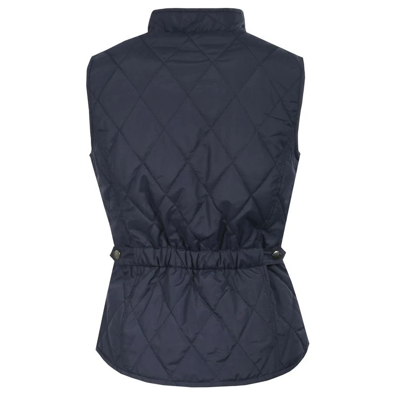 Horze Women's Classic Quilted Vest - Peacoat Dark Blue 4 Horze Women's Classic Quilted Vest - Peacoat Dark Blue - Image 4