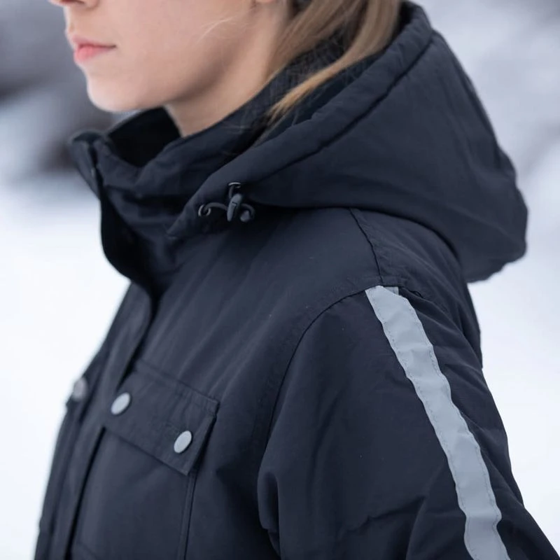 Horze Women's Winter Rider Jacket - Black 2 Horze Women's Winter Rider Jacket - Black - Image 2