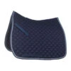 Horze Prinze Dressage Saddle Pad - Dark Dark Blue/Egret White -Ovation Sale Shop 385591 800 800