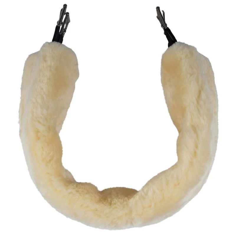 Horze Harleigh Sheepskin Girth Tube - Off White 1 Horze Harleigh Sheepskin Girth Tube - Off White
