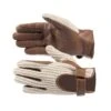 Horze Crochet Gloves - Brown/Off White 5 Horze Crochet Gloves - Brown/Off White -Ovation Sale Shop 388187 800 800