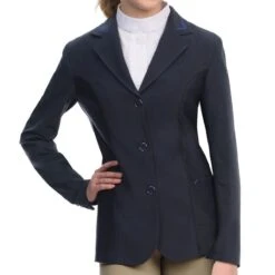 Ovation Women's Elegance Hybrid Show Coat - Navy