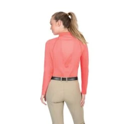 Ovation Women's Thesie Long Sleeve Tech Shirt - Summer Peach -Ovation Sale Shop 395369 800 800