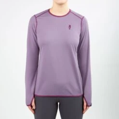 Irideon Women's Air-Tech Baselayer Crew - Opal/Ice Berry