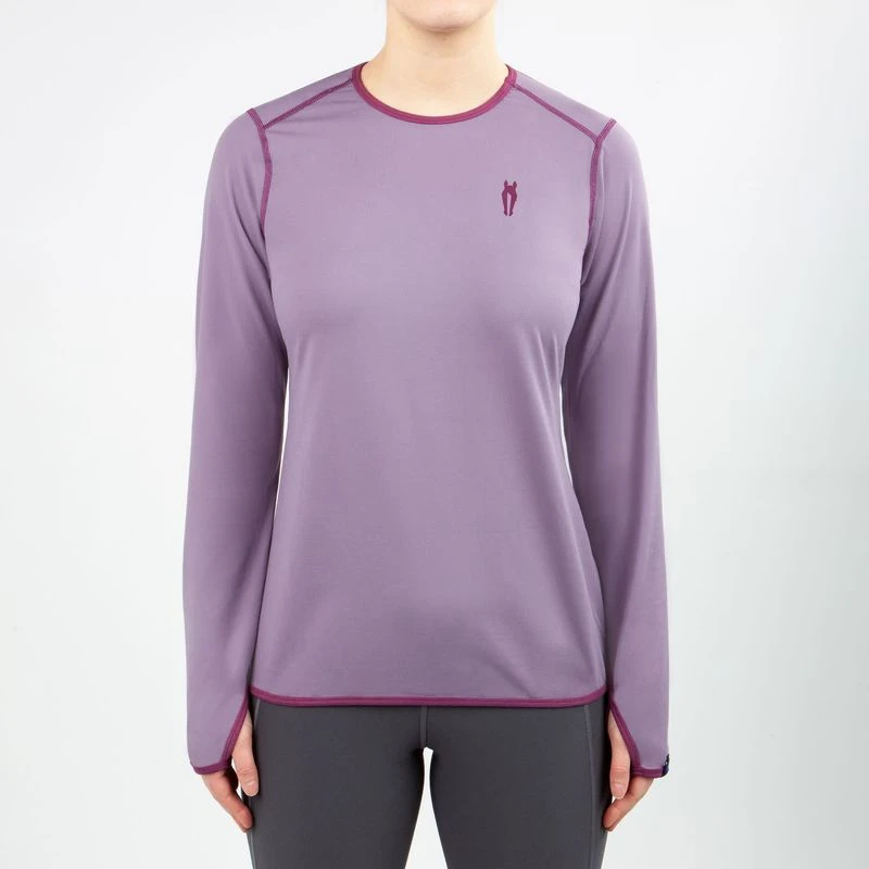 Irideon Women's Air-Tech Baselayer Crew - Opal/Ice Berry 1 Irideon Women's Air-Tech Baselayer Crew - Opal/Ice Berry