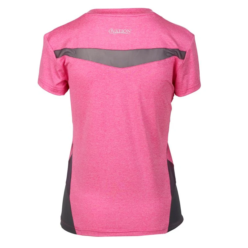 Ovation Women's Encke Sports Top - Pink 2 Ovation Women's Encke Sports Top - Pink - Image 2