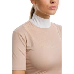 Horseware Women's Lisa Technical Short Sleeve Competition Top - Blush -Ovation Sale Shop 399202 800 800