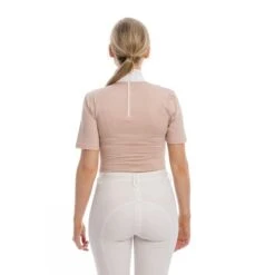Horseware Women's Lisa Technical Short Sleeve Competition Top - Blush -Ovation Sale Shop 399203 800 800