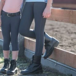 Irideon Kids' Issential Capriole Knee Patch Tights - Charcoal 5 Irideon Kids' Issential Capriole Knee Patch Tights - Charcoal -Ovation Sale Shop 399719 800 800