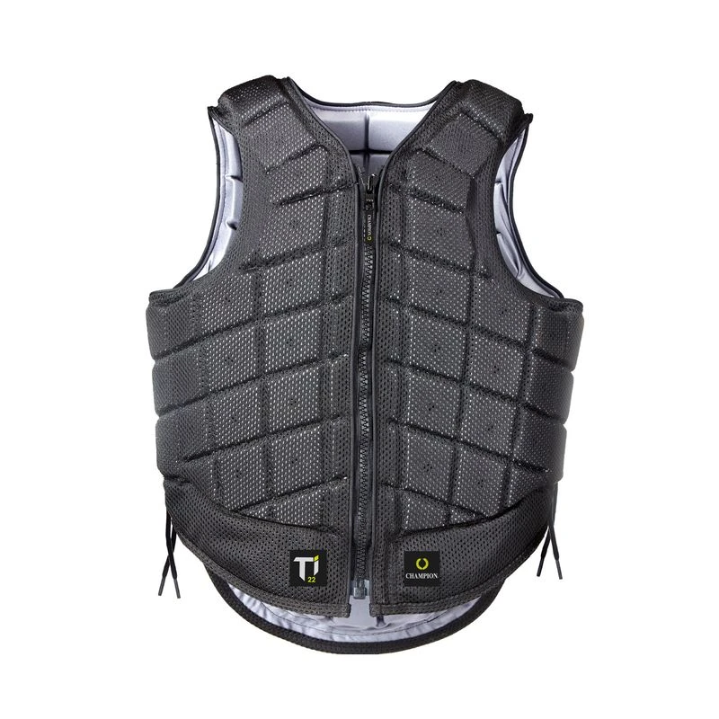 Champion Kids' Titanium Ti22 Body Protector - Black 2 Champion Kids' Titanium Ti22 Body Protector - Black - Image 2