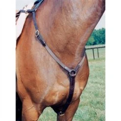 Nunn Finer Elastic Hunting Breastplate - Black/Brass