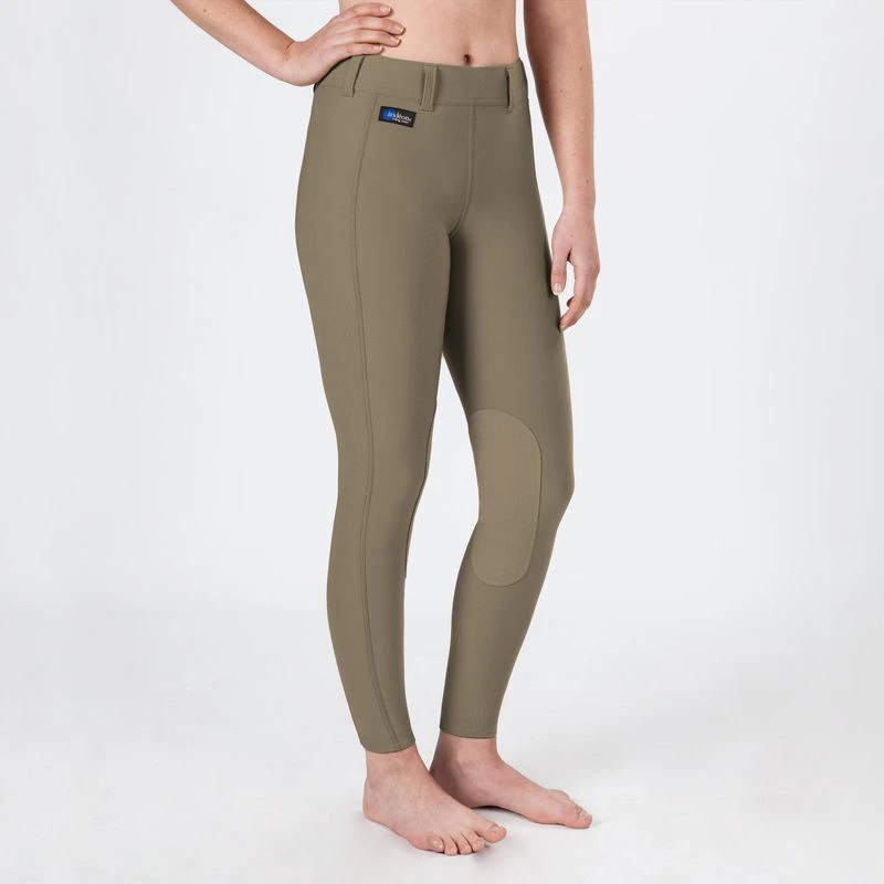 Irideon Women's Low Rise Issential Tights - Sandstone 1 Irideon Women's Low Rise Issential Tights - Sandstone