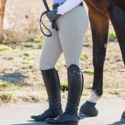 Irideon Women's Hampshire TechFleece Full Seat Breeches - Classic Tan -Ovation Sale Shop 408364 800 800