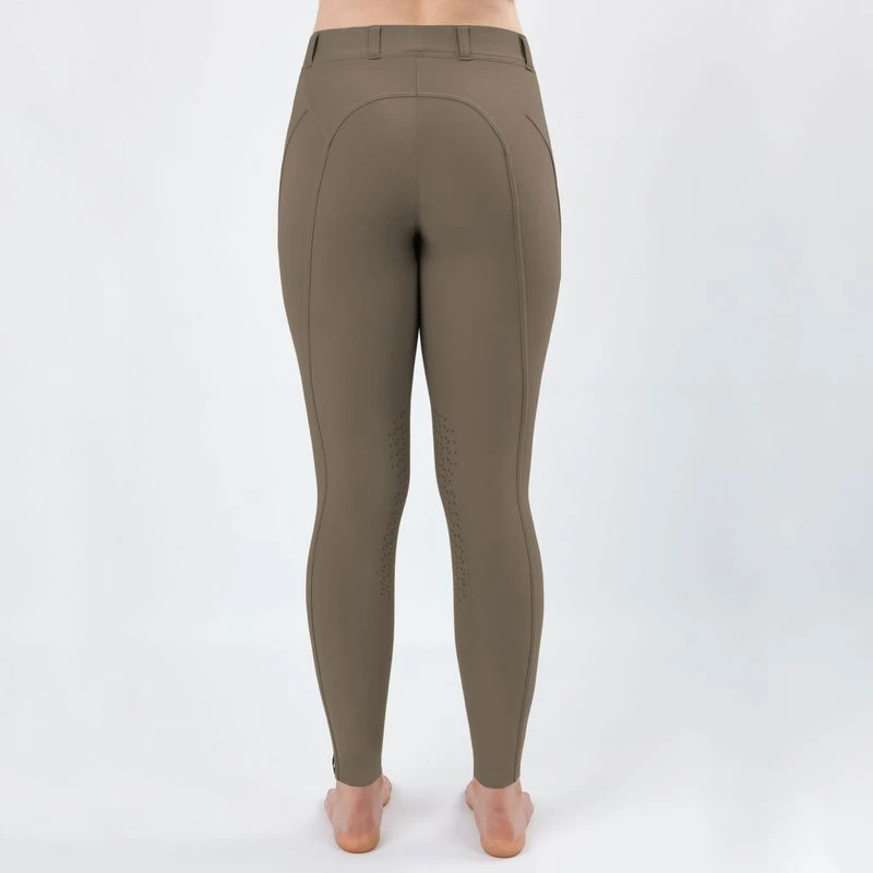 Irideon Women's Issential Capriole Knee Patch Tights - Brindle 4 Irideon Women's Issential Capriole Knee Patch Tights - Brindle - Image 4