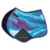 Weatherbeeta Prime Marble Jump Shaped Saddle Pad - Purple Swirl -Ovation Sale Shop 412533 800 800