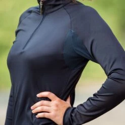 Horze Women's Carolina Training Shirt - Navy Dark Blue -Ovation Sale Shop 415738 800 800