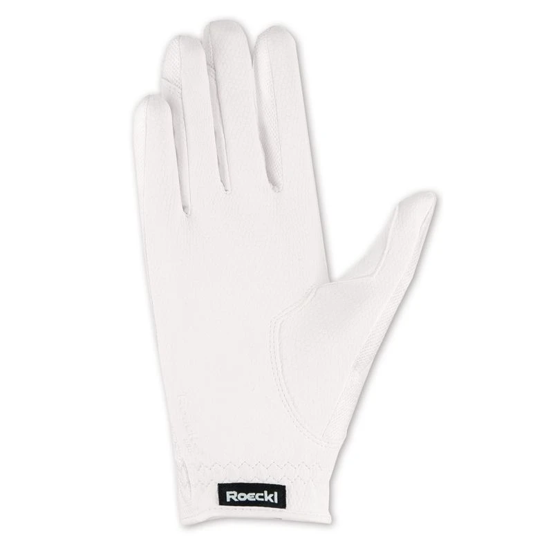 Roeckl Roeck-Grip Lite Riding Gloves - White 2 Roeckl Roeck-Grip Lite Riding Gloves - White - Image 2
