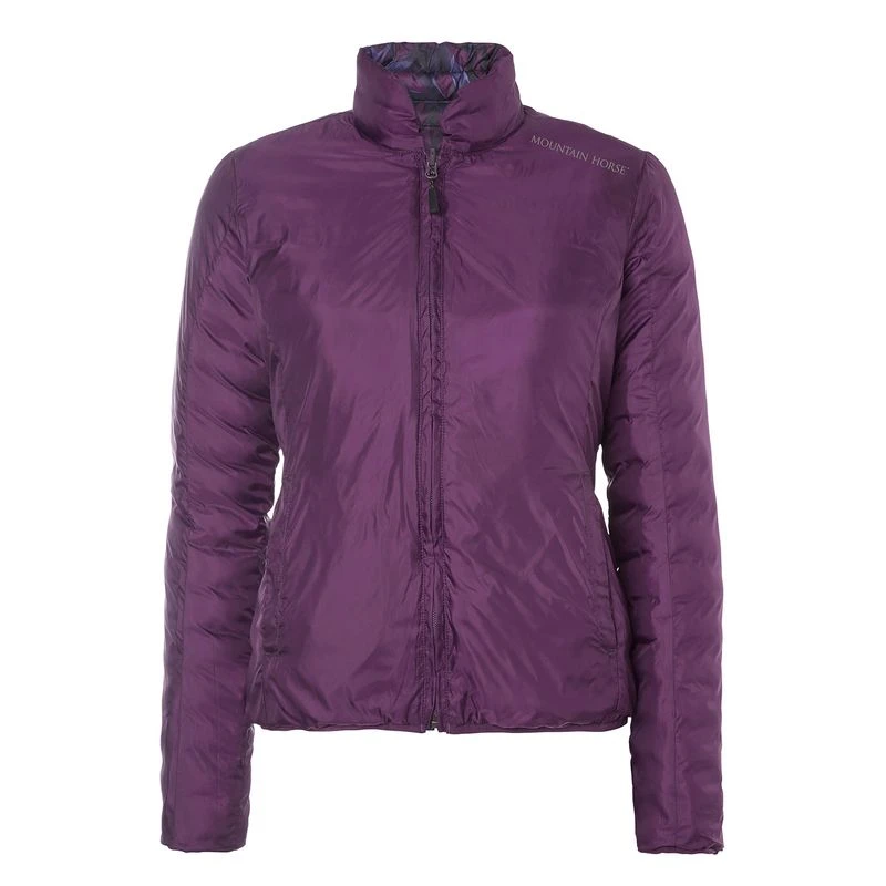Mountain Horse Women's Thea Jacket - Deep Purple 3 Mountain Horse Women's Thea Jacket - Deep Purple - Image 3