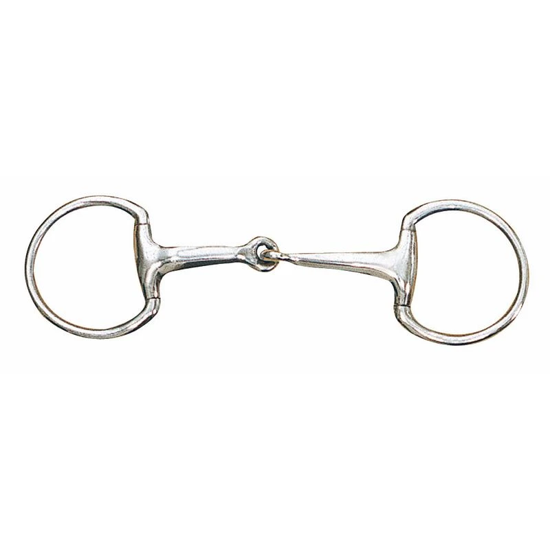 Centaur Jointed Medium Hollow Round Eggbutt - Stainless Steel 1 Centaur Jointed Medium Hollow Round Eggbutt - Stainless Steel