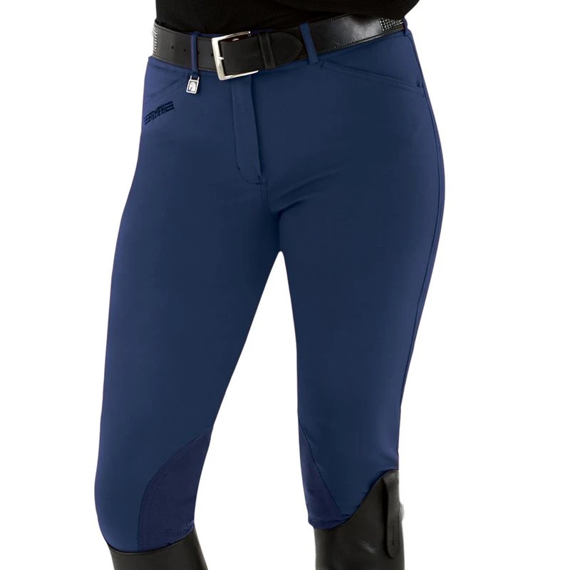 Romfh Women's Champion Knee Patch Euroseat - Navy 2 Romfh Women's Champion Knee Patch Euroseat - Navy - Image 2