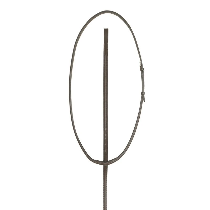 Ovation Elite Fancy Stitched Raised Standing Martingale - Dark Brown 1 Ovation Elite Fancy Stitched Raised Standing Martingale - Dark Brown