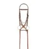 Aramas Fancy Raised Padded Figure-8 Bridle W/Rubber Grip Reins - Chestnut -Ovation Sale Shop 438135 800 800