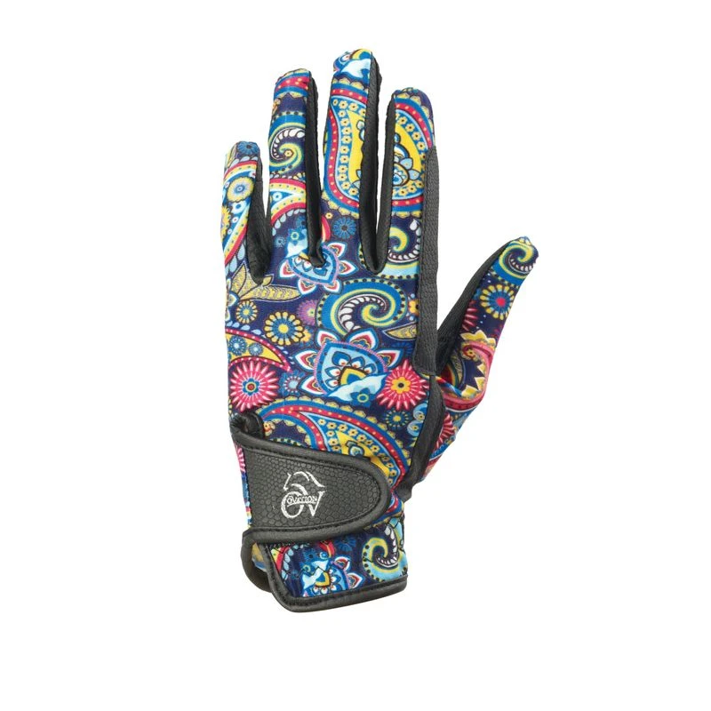 Ovation PerformerZ Gloves - C1916 Rainbow Paisley 1 Ovation PerformerZ Gloves - C1916 Rainbow Paisley
