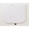Centaur Imperial Quilted Close Contact Saddle Pad - White/White -Ovation Sale Shop 438334 800 800