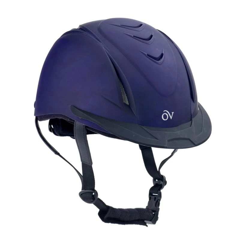 Ovation Metallic Schooler Helmet - Purple 1 Ovation Metallic Schooler Helmet - Purple