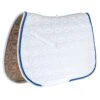 Roma Ecole Star Quilt Close Contact Saddle Pad - White/Royal/Light Blue -Ovation Sale Shop 442335 800 800