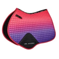Weatherbeeta Prime Ombre Jump Shaped Saddle Pad - Desert Sky