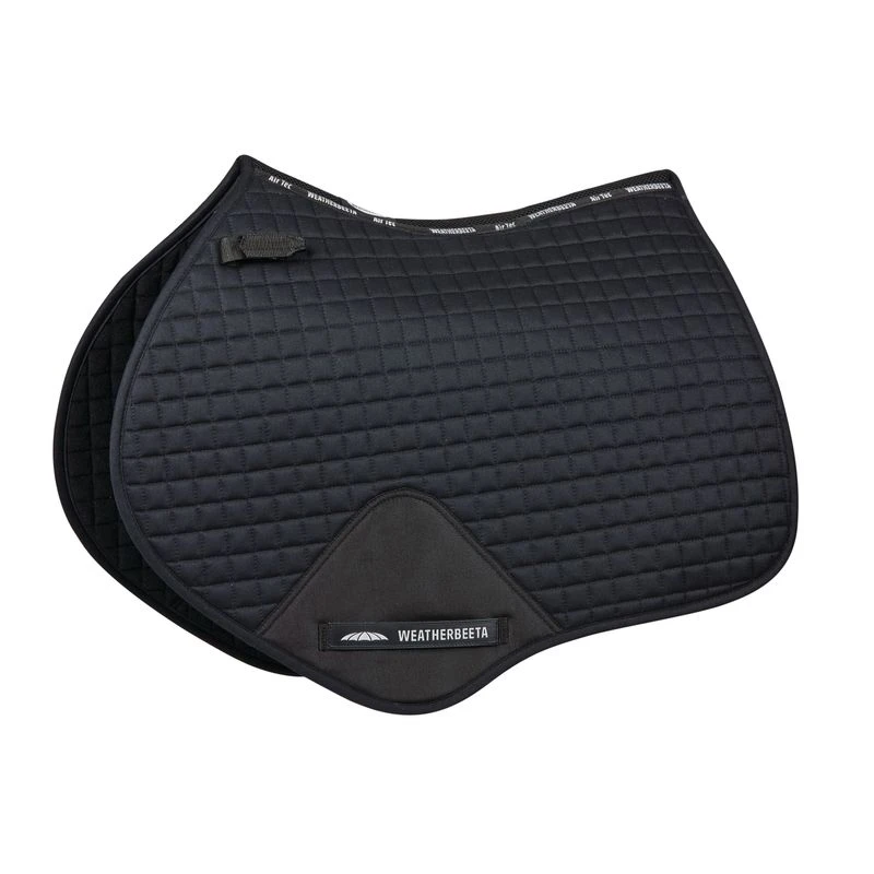 Weatherbeeta Prime Jump Shaped Saddle Pad - Black 1 Weatherbeeta Prime Jump Shaped Saddle Pad - Black