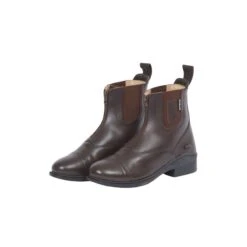 Dublin Women's Evolution Zip Front Paddock Boots - Brown -Ovation Sale Shop 443174 800 800