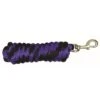 Western Rawhide 10' Poly Lead W/Solid BrassBolt Snap - Purple/Black -Ovation Sale Shop 443689 800 800