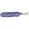 Western Rawhide 10' Poly Lead W/Solid BrassBolt Snap - Fuchsia/Turquoise -Ovation Sale Shop 443836 800 800