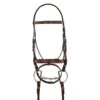 Harmohn Kraft Raised Padded Event Bridle W/Flash And Web Reins - Oakbark -Ovation Sale Shop 444848 800 800