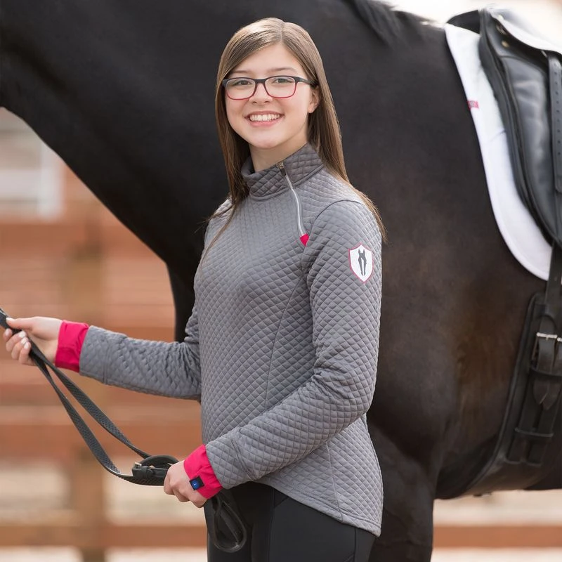 Irideon Kids' AirLoft Pullover - Dove Grey 1 Irideon Kids' AirLoft Pullover - Dove Grey