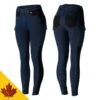 Horze Women's Limited Edition Ivy Full Seat Cargo Breeches - Dark Blue/Black -Ovation Sale Shop 451979 800 800
