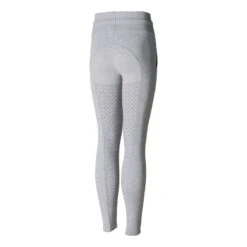 Horze Kids' Elinor Cotton Stretch Riding Tights - Ash Gray -Ovation Sale Shop 452873 800 800
